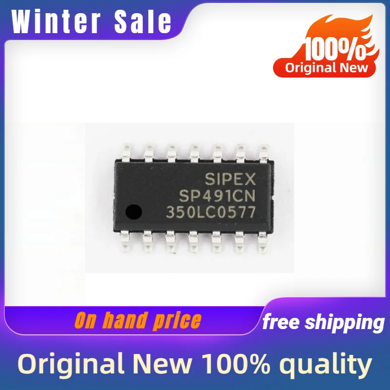 10PCS New original SP491 SP491CN SOP14 quality goods