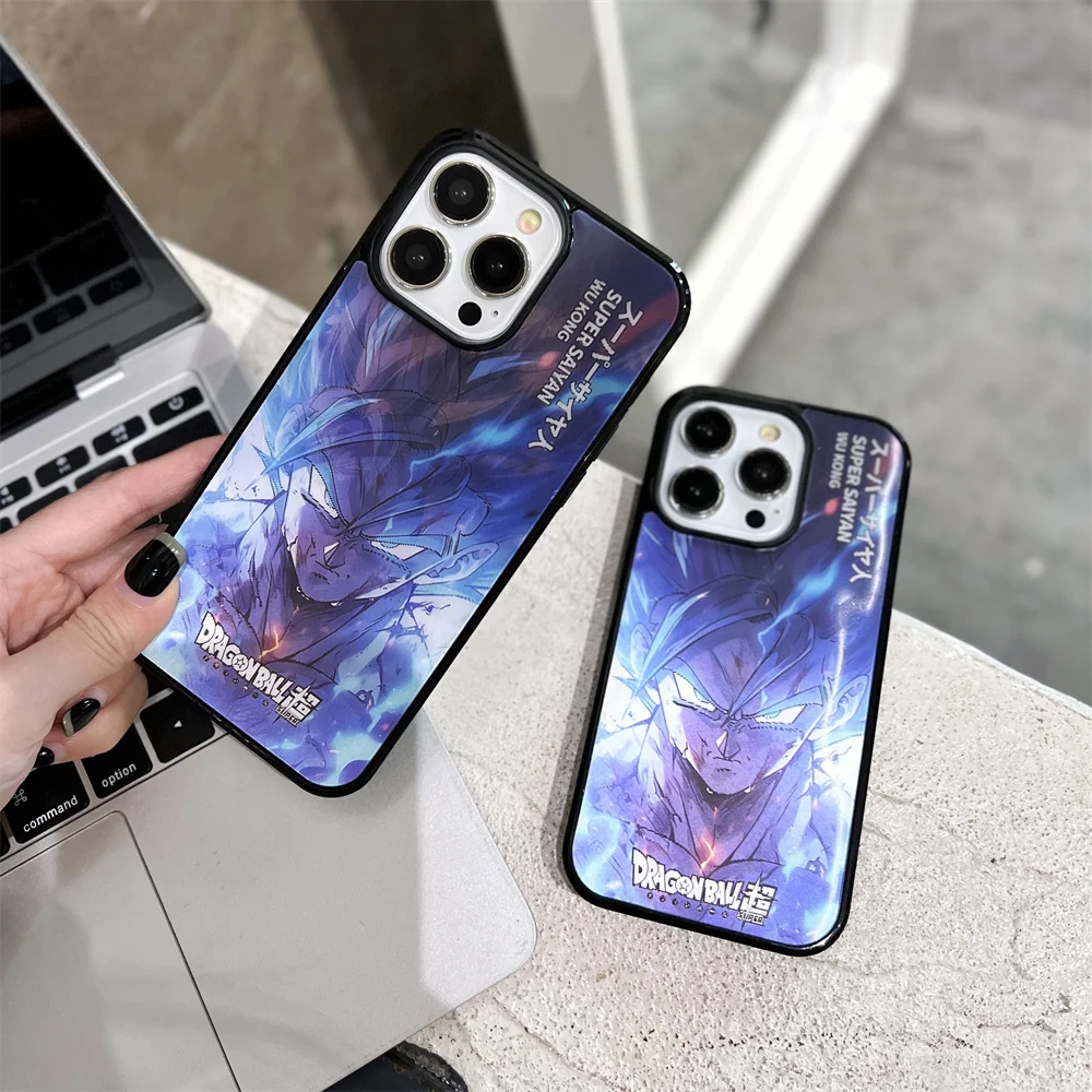 Dragon Ball Goku 3D Variation Phone Case For iPhone 16 15 14 13 12 Pro Max Magnetic For Magsafe Wireless Charge Cover Hot Anime