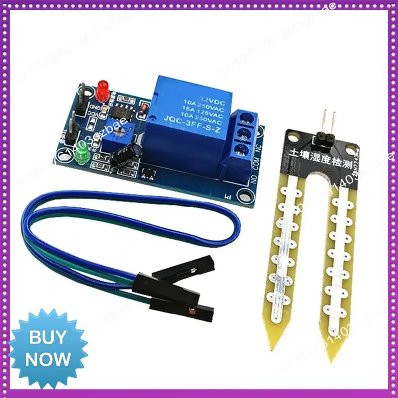 Hot Ltem Soil Moisture Sensor Relay Control Module Automatic Watering Of The Humidity Starting Switch
