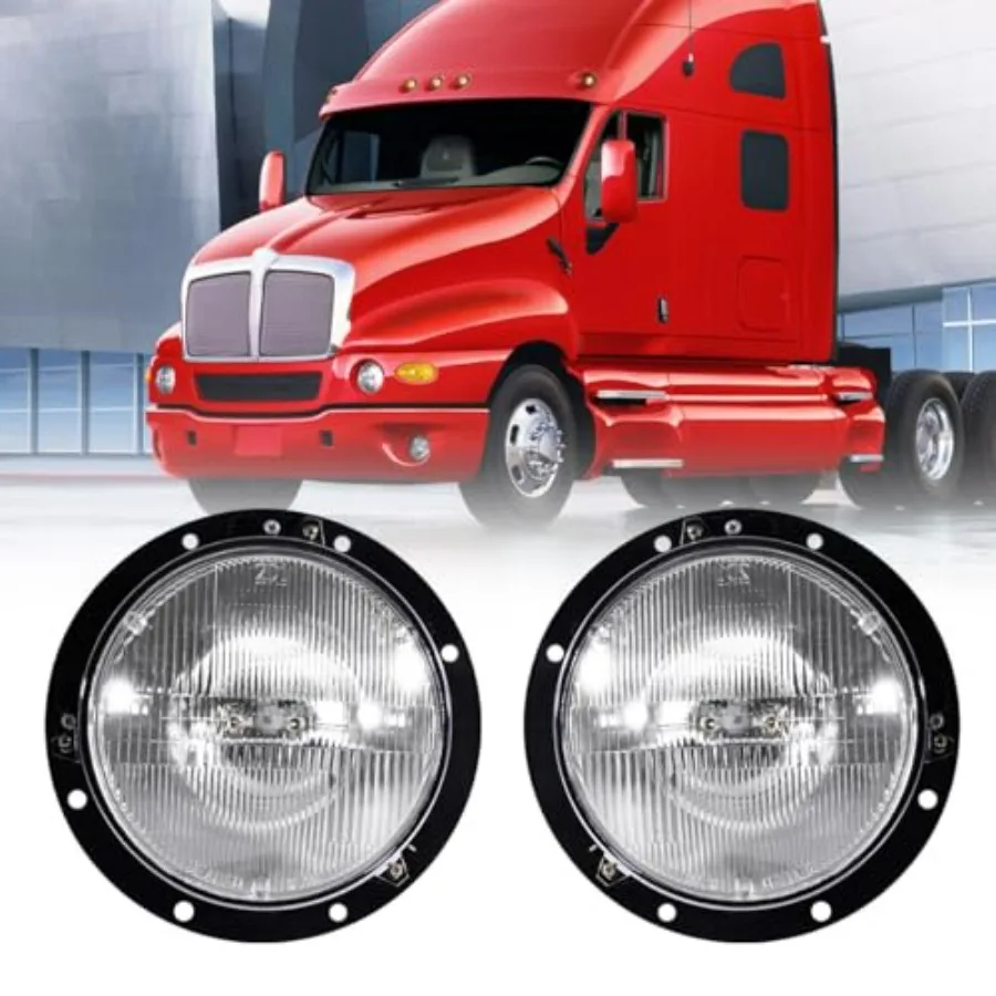

Фары для Kenworth T2000 1997-2011, сменные фары в сборе, передние фары, прозрачные линзы со стороны водителя и пассажира с