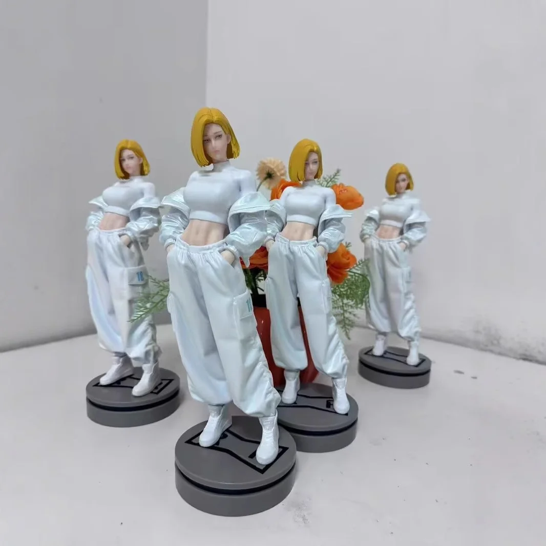 

Новый 28 см Dragon Ball аниме искусственный человек фигурка ручной работы настольный дисплей подарок для красивых девушек Коллекционная фигурка