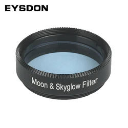 EYSDON Moon&Skyglow Filter 1.25 Inch Glass for Astronomical Telescope Eyepieces on Astro Photography