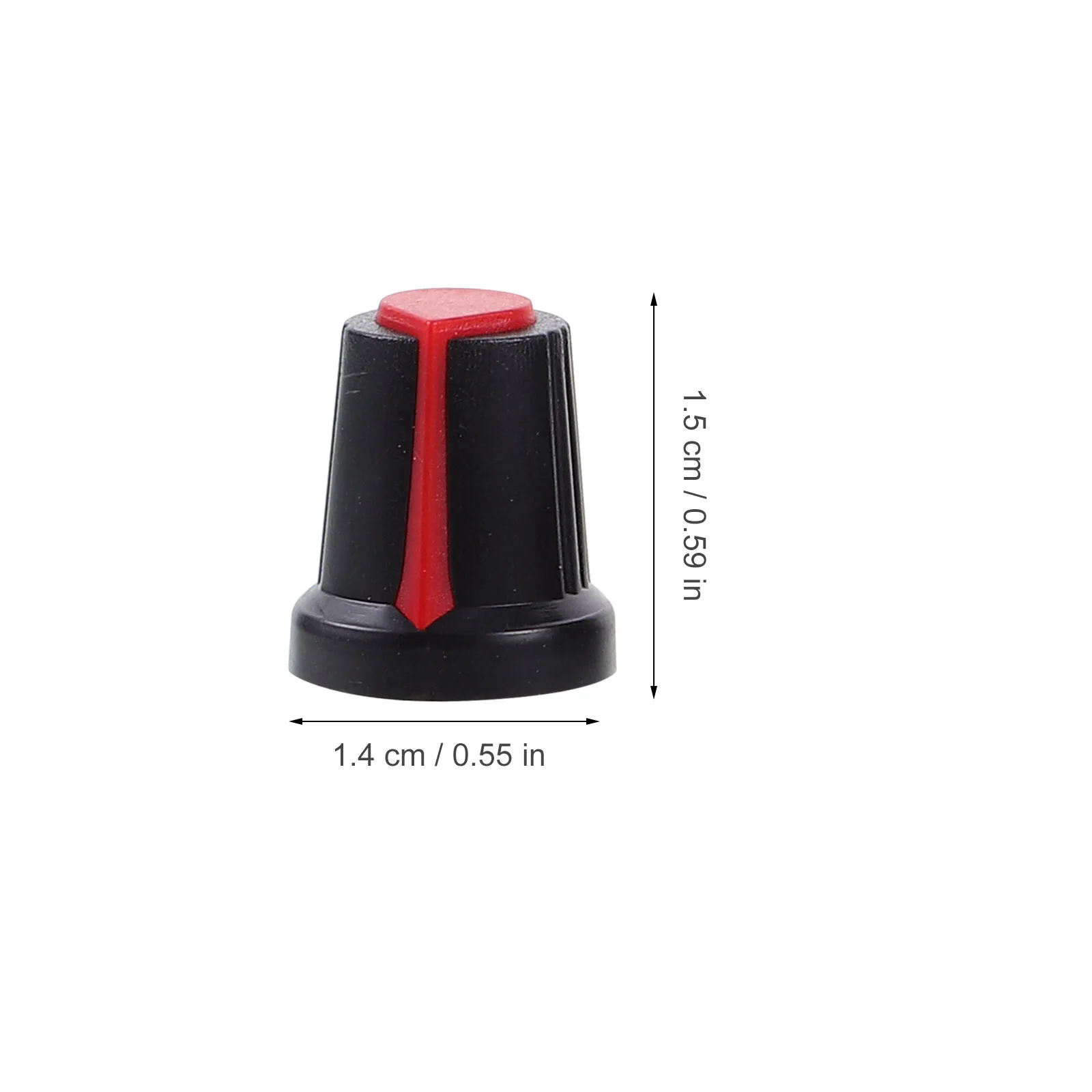 

50 Pcs Bass Potentiometer Knob Cap Guitar Plastic Knobs Electric Tone Replacement