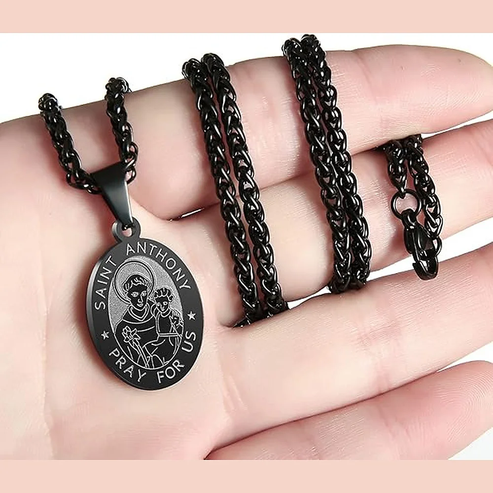 Einfache Herren-Halskette mit quadratischem silberfarbenem Edelstahl-Anhänger, Retro-Schlangenkette, Hip-Hop-Schmuck, Damen-Halskette, Accessoire – Detail 3