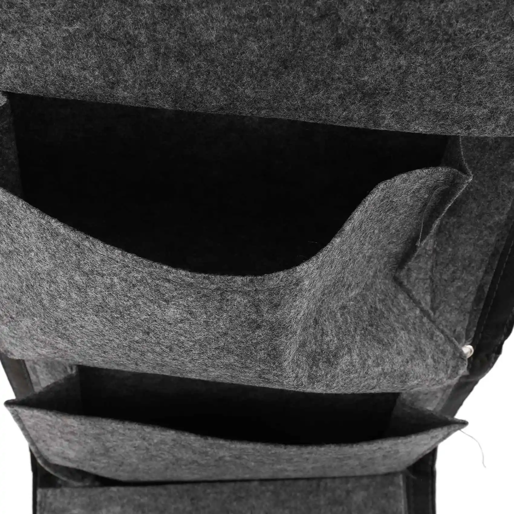 

P4-Vertical Planting Pouch 6 Pockets Wall Hanging Garden Planter Flower Pots Large Felt Bags For Home Garden Decor