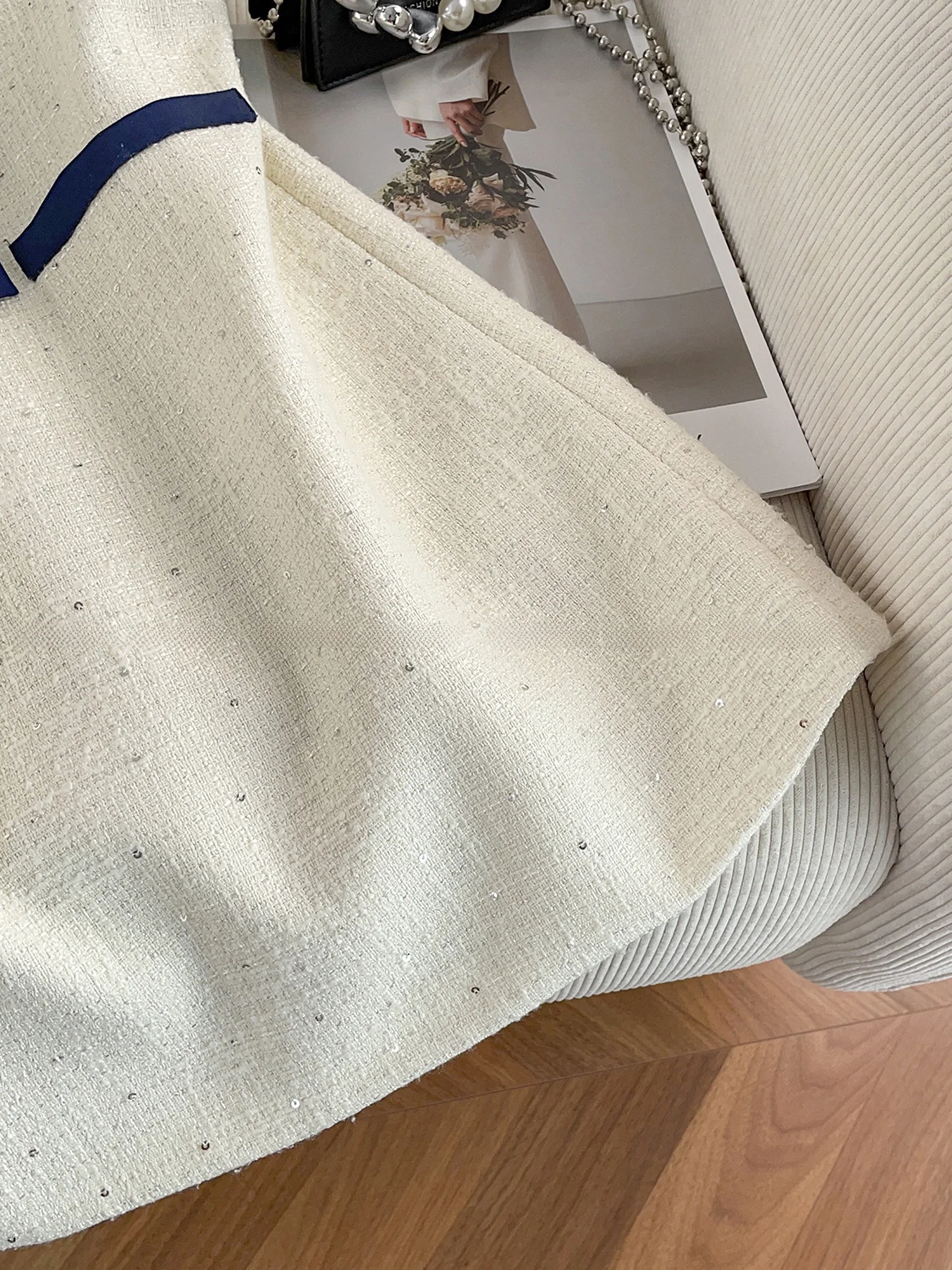 Ele Summer New Sle Dr da donna con design a fiocco rotondo Ne Vest Dr Faionable e Sli Vita alta A-Line S...