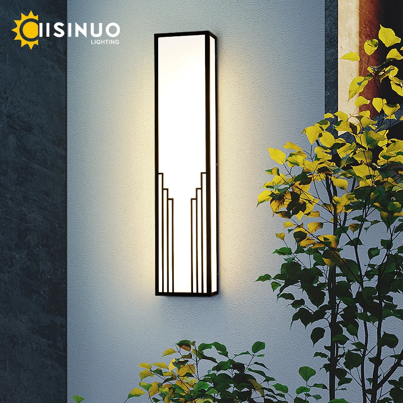 LED Outdoor Wall Lights Stainless Steel Porch Sconces IP65 Waterproof 110v 240v for Balcony Courtyard Street Lighting Luminaires