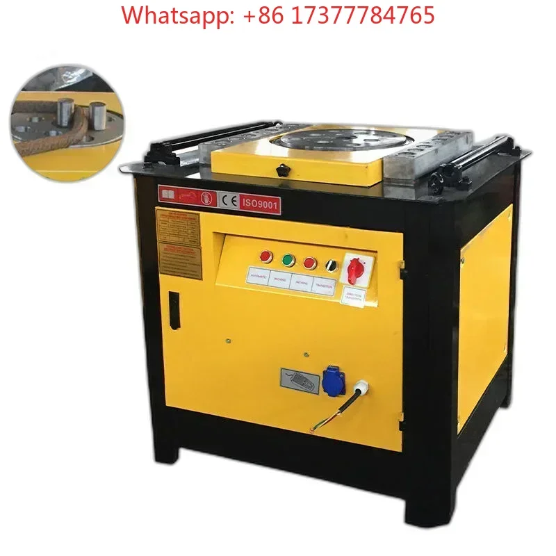 High Quality Automatic CNC Rebar Wire Benders Electric Powered Solid Steel Bar Bending Machine Assured Motor Core