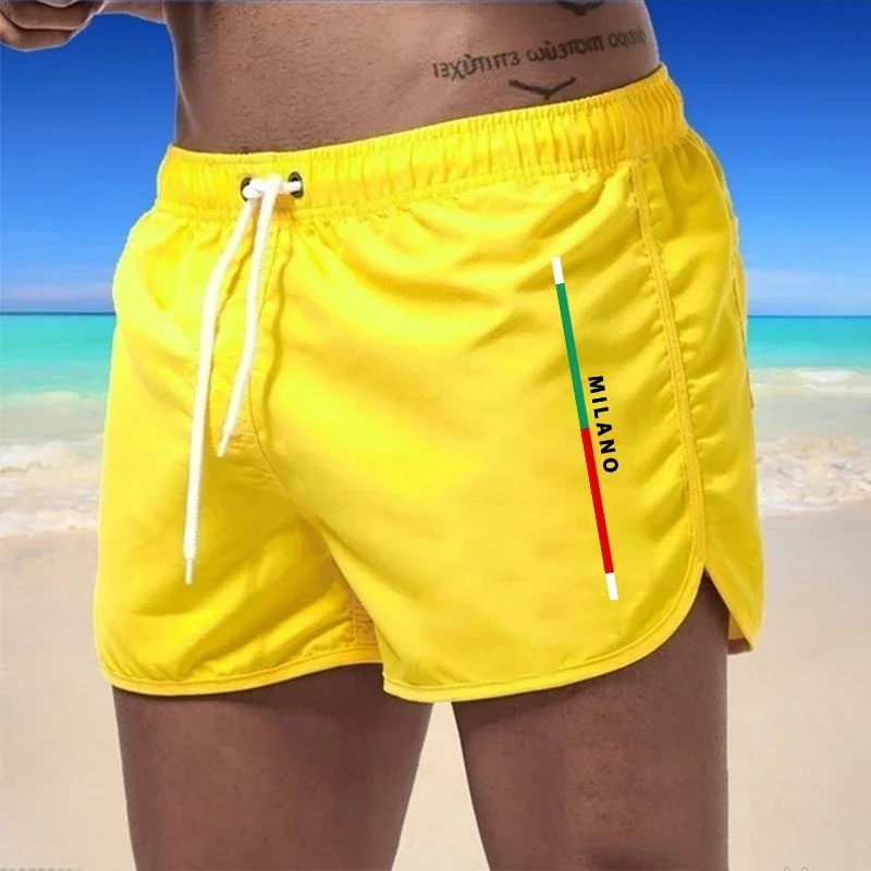 2026 Neu eingetroffen: Herren-Boardshorts, schnell trocknend, für Sommer, Alltag, Sport, Strand, Fitness, Boxen und Laufen – Detail 2