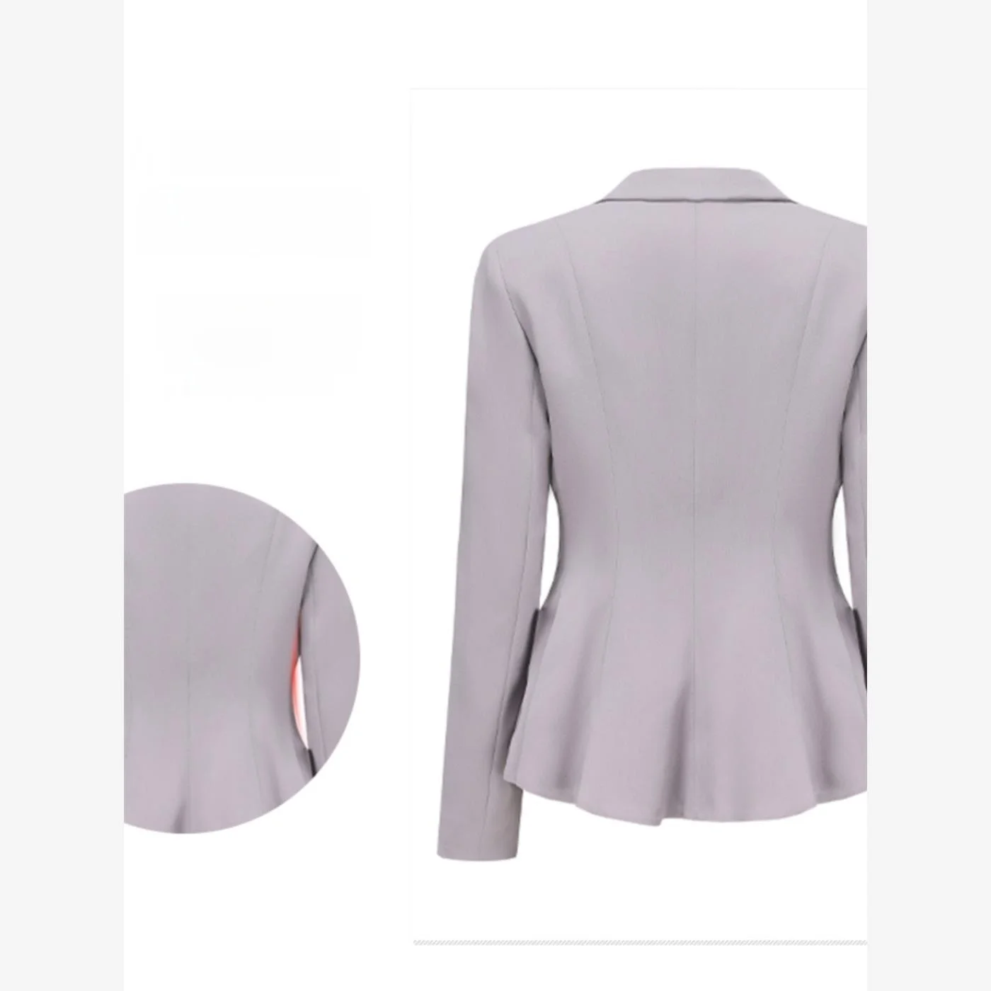 

Новый деловой костюм 2024: брюки и пиджак для офиса, повседневной носки, с длинным рукавом, на пуговицах, из полиэстера, для формальной офисной одежды