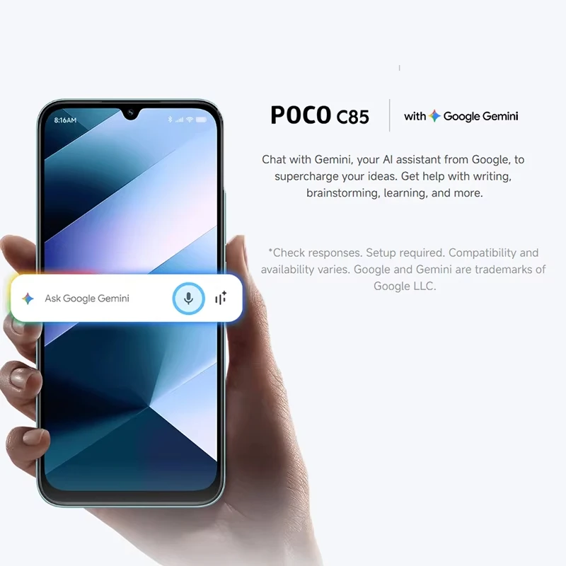 POCO C85 6GB/128GB 8GB/256GB NFC الإصدار العالمي للهاتف الذكي كاميرا 50MP بطارية 6000mAh #4