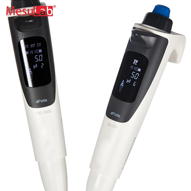 Mesulab Dpette Serie Lab Eenkanaals Pen Micro Automatische Digitale Elektronische Pipet