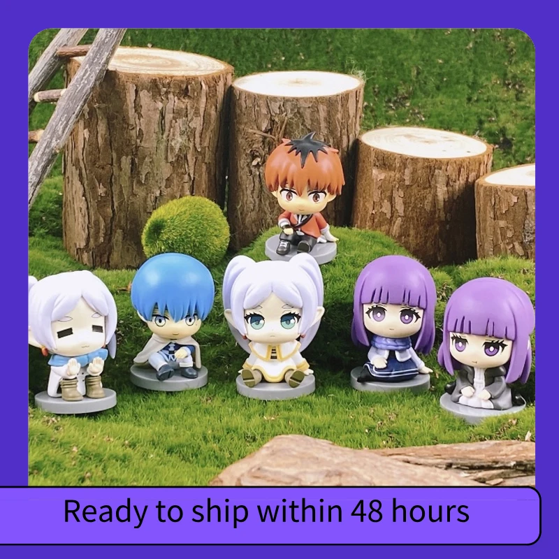 

Натуральная закорная флорианская сидячая серия EAKI, слепая коробка, милая кукла, настольное украшение, женский подарок на день рождения