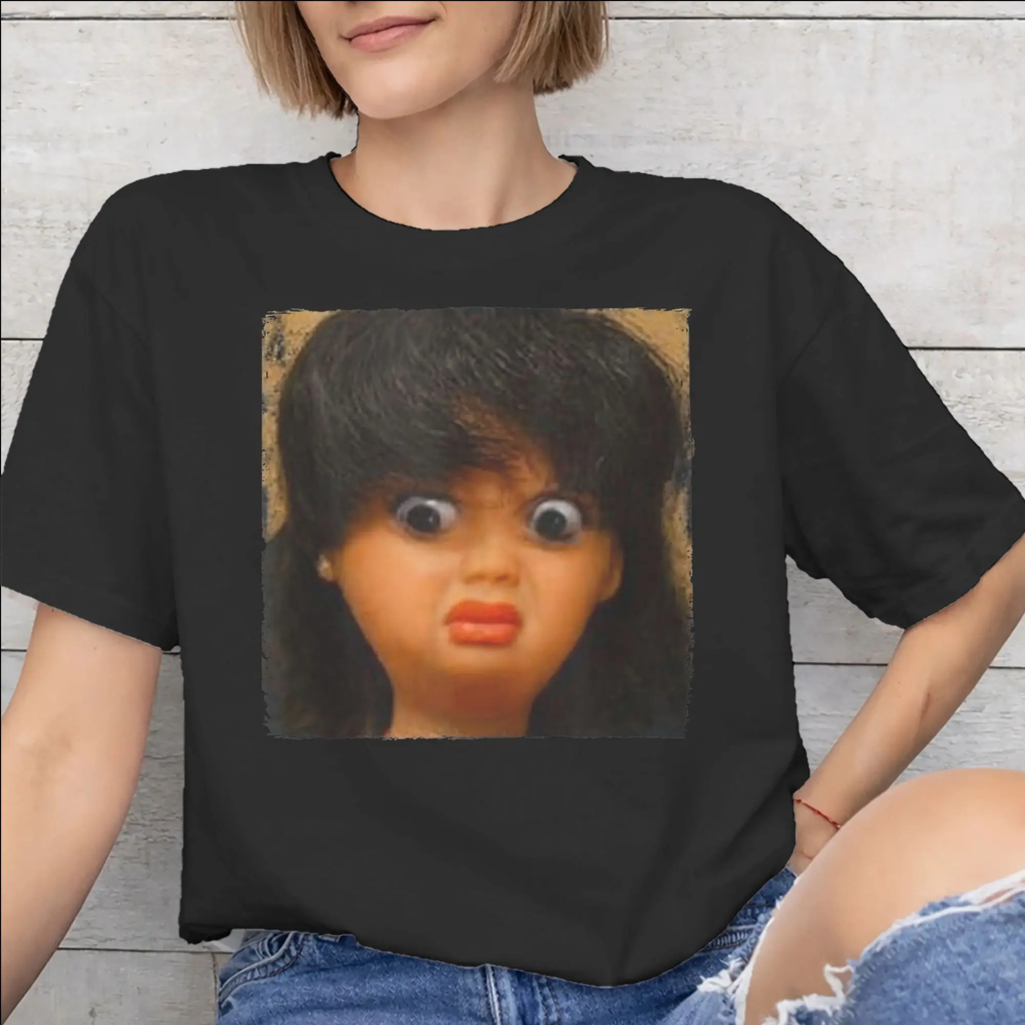 Disgusted FACE Meme Apparel Men Women T Shirts 100% Cotton Tee Graphic Printed  T-shirt Clothing