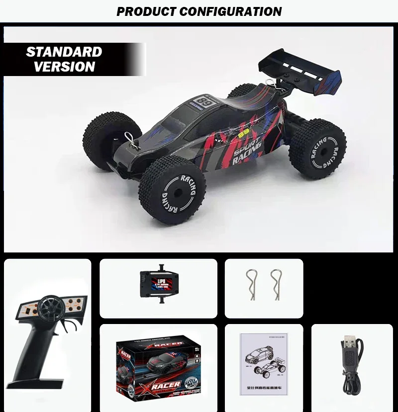Rc Car with Camera Hd Wifi Fpv Machine On Remote Control Stunt 1/24 2.4G Suv Radio Control Climbing Toys for Boys Children Gifts