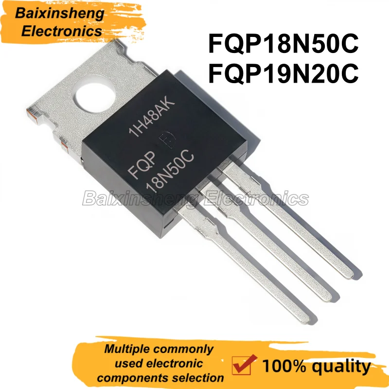 10PCS% Quality FQP19N20C FQP19N20 19N20 FQP18N50C 18N50 FQP18N50 TO-220 MOSFET