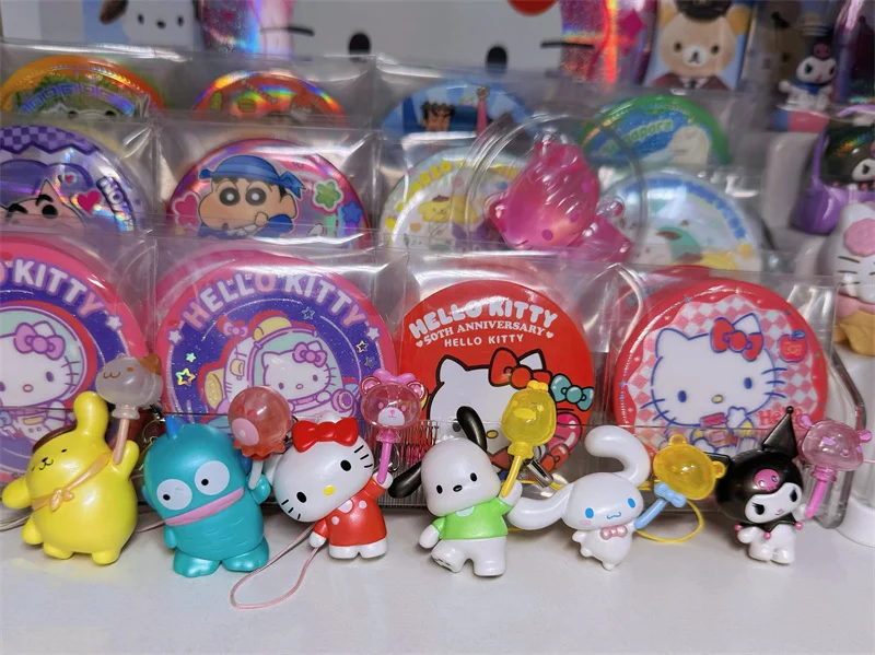 Sanrio Hangyodon Balão Círculo Pingente Caixa Cega Caixa Mistério