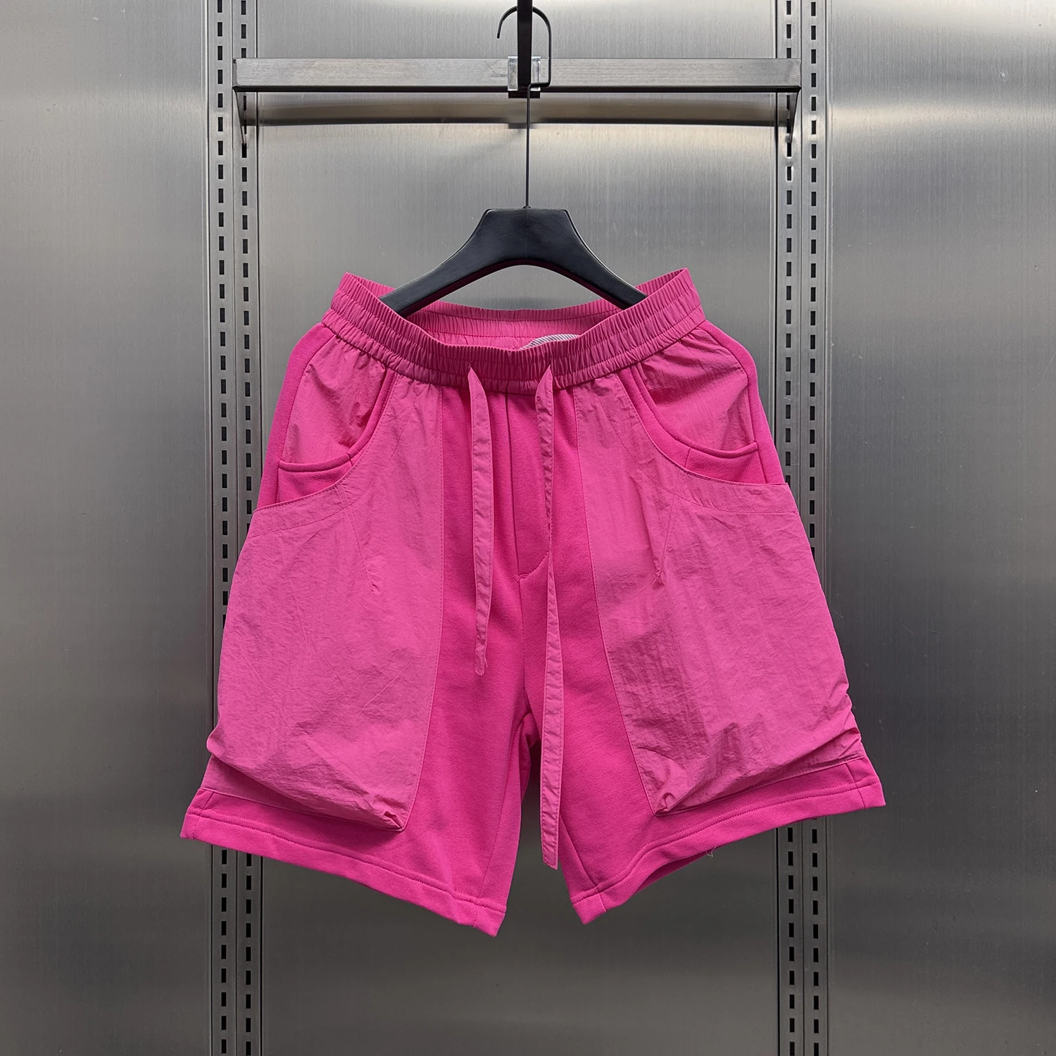 

Модные цветные быстросохнущие мужские рабочие брюки для активного отдыха с пятью карманами, прямые, тонкие, пляжные, повседневные, свободного кроя, летние