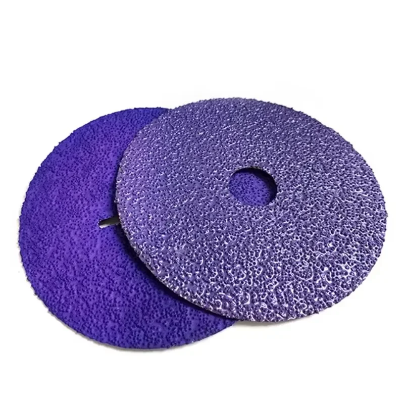 【From China】High Efficiently 100mm 4inch Purple Ceramic Resin Fiber Disc With Round Hole for Weld Grinding and Deburring