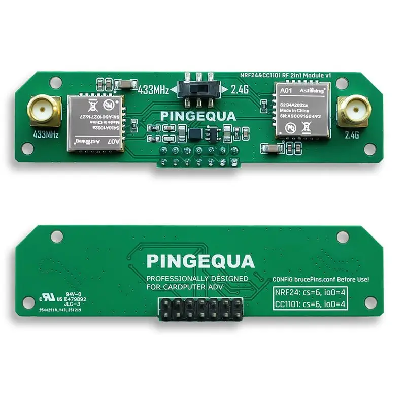 B49C NRF24 CC1101 Cardputer ADV Module 2-In-1 Module Bruce Firmware Adaptation NRF24 CC1101
