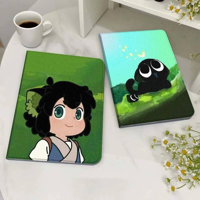 

Cool Anime The Legend of Hei Gift Tablet Case For Samsung Galaxy Tab S7 S8 S9 S10 FE Lite