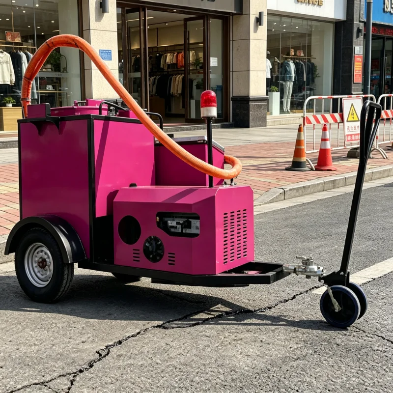 Small Hand-push Road Crack Sealing Machine Highway Crack Filling Machine Asphalt Crack Sealing Machine for Road Maintenance