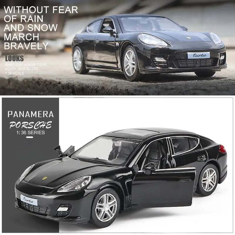 Porsche Panamera Turbo Coupe Simulation Diecast & Toy Vehicles Pull Back Car RMZ city 1:36 Alloy Car Model Gifts For Children