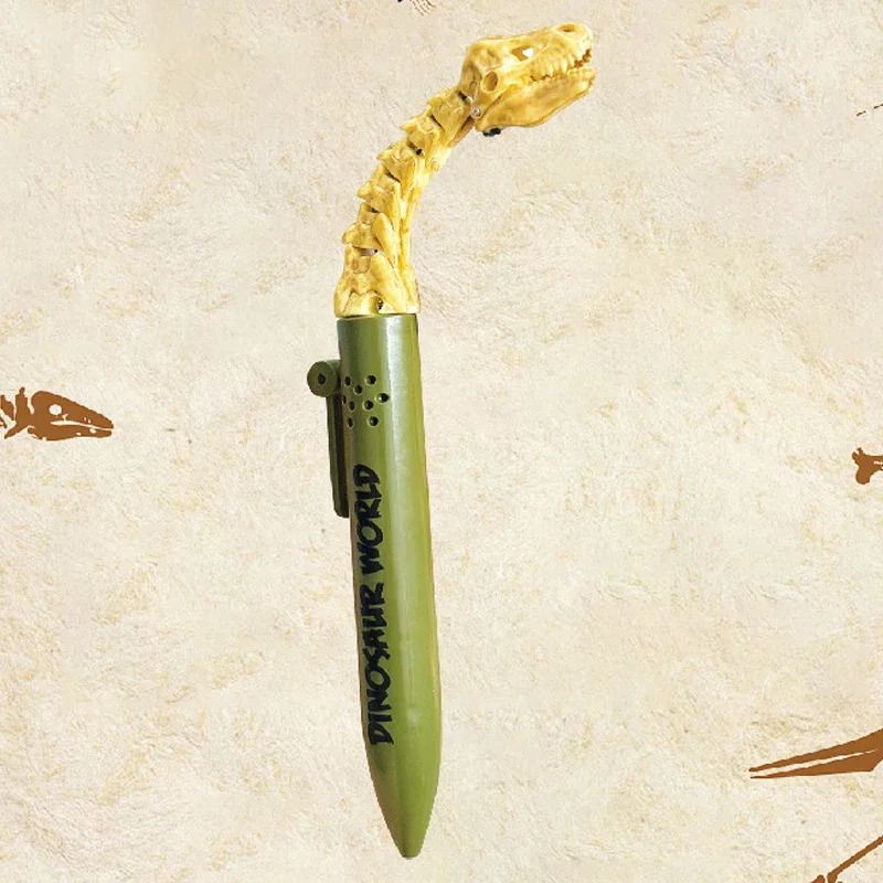 귀엽고 재미있는 공룡 젤 펜 장난감, 입 벌린 공룡 젤 잉크 펜, 5세 이상 청소년, 학생, 학교 일기용
