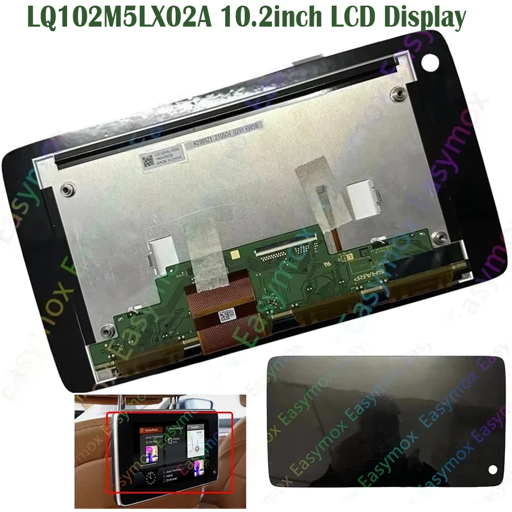 

LQ102M5LX02A 10.2inch LCD Display For BMW X5’s X6’s 5 Series And 7 Series 2017 Car Rear Seat Entertainment Screen Replacement