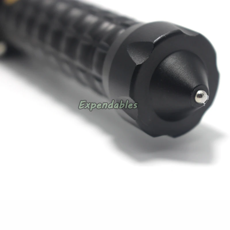 3-Mode Adjustable flashlight 18650/AAAQ5 telescoping baton Long Tactical Self Defense LED Flashlight Baseball Bat