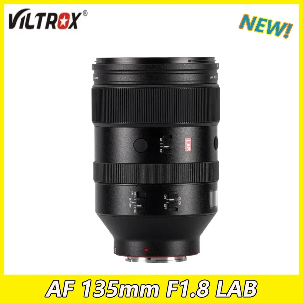 

Полнокадровый объектив Viltrox AF135mm F1.8 LAB для камеры Sony E Nikon с креплением Z, наружная видеозапись, видеоблог