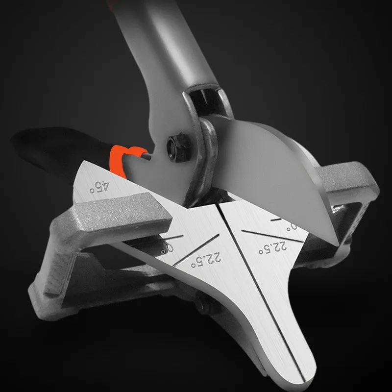 Imagem -03 - Multi Ângulo Miter Shear Lâminas de Substituição Ângulo Ajustável Scissors Casa Faça Você Mesmo Projetos Acessórios 45135 Graus Pcs 20 Pcs