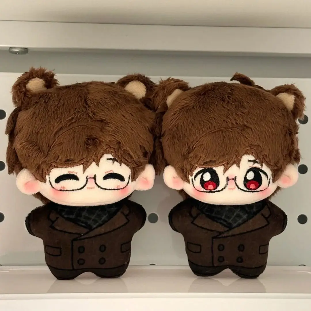 10CM Anime Luce e notte Evan Osborn Charlie Cosplay Simpatico zaino in peluche Peluche Portachiavi Ciondolo Ornamento Regali di Natale