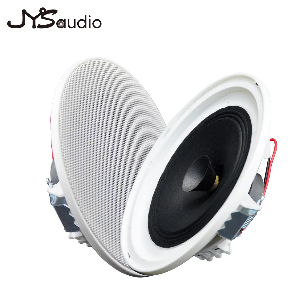 10W PA System Mini Passive Ceiling Speaker HiFi Stereo Sound 8ohm Background Music Full Range Loudspeaker for Kitchen Amplifier