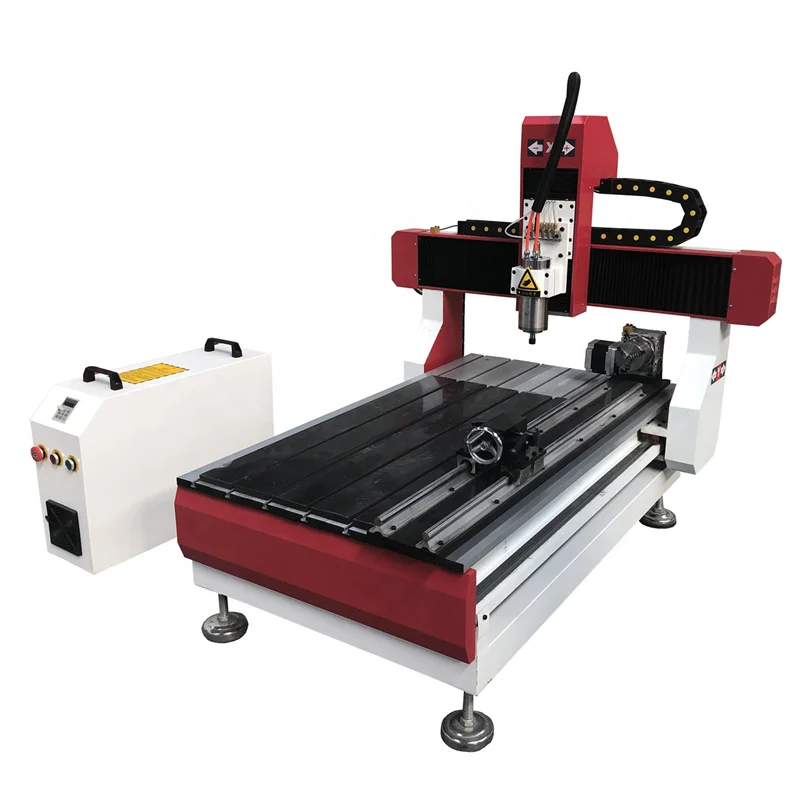 Small 3 Axis CNC Router with Single Spindle RichAuto Control System 2.2KW Motor for Woodworking PVC MDF Plywood Cutting