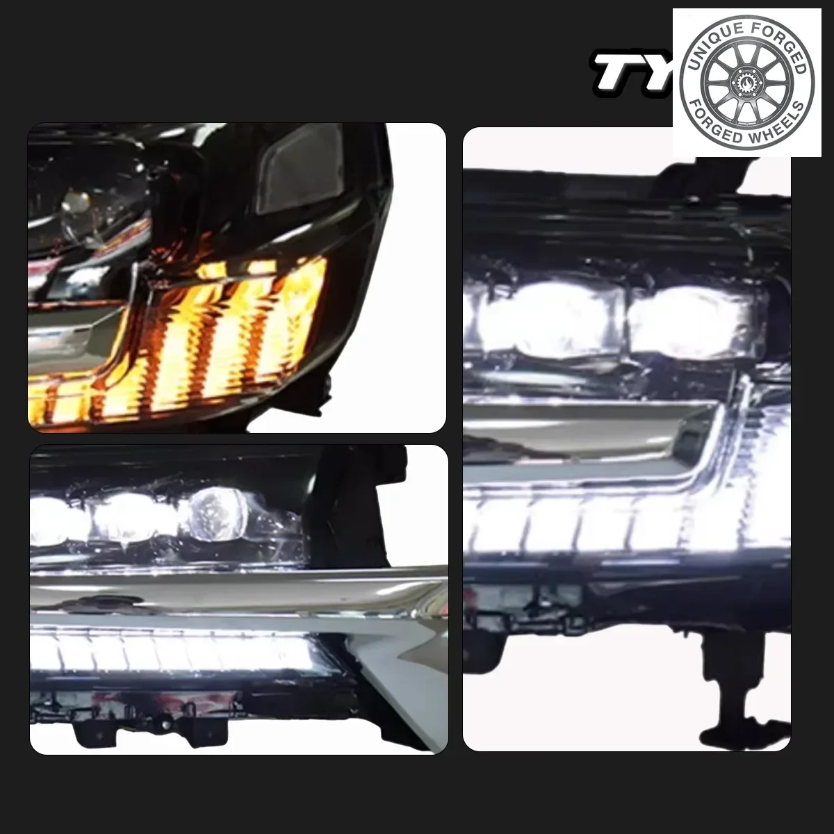 

Модернизированные фары BC Car для Toyota Land Cruiser 2016-2020: новые динамические ДХО и светодиодные указатели поворота, автоаксессуары