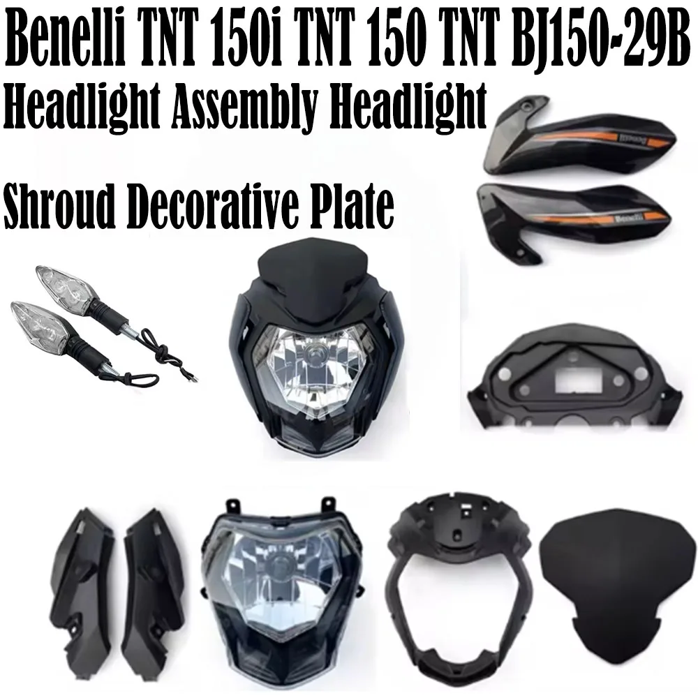 Para Benelli TNT 150i TNT 150 TNT BJ150-29B conjunto de faros delanteros placa decorativa