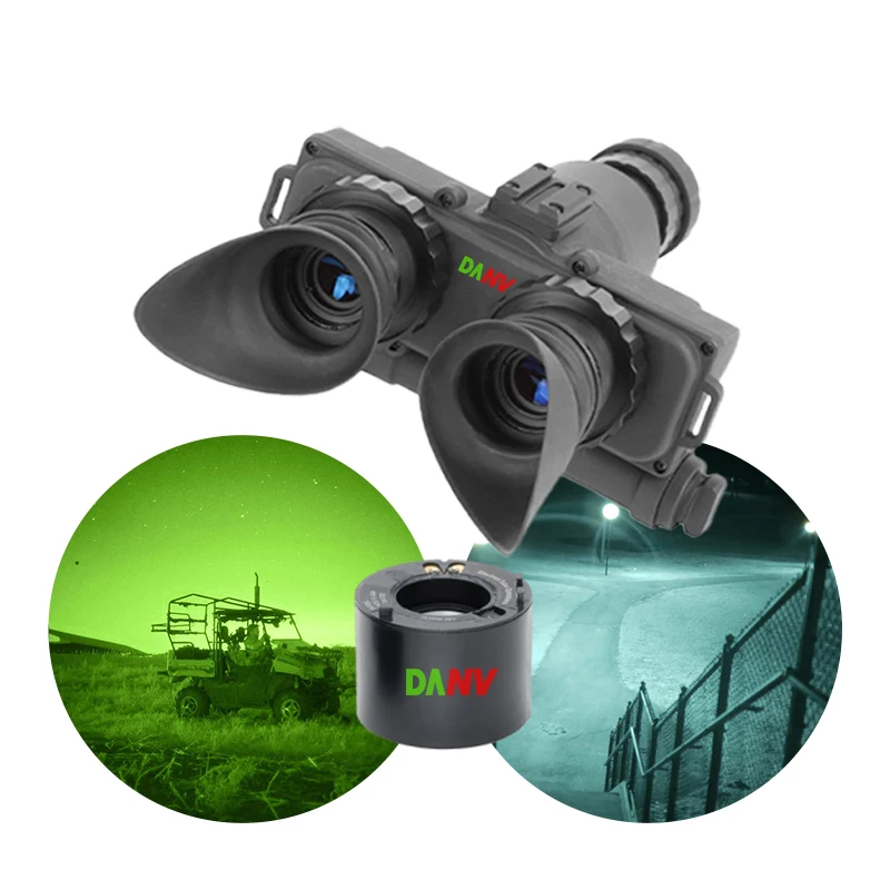 Helmet Night Vision Goggles Manual Gain Mil Spec Optics Features Single Tube Binocular NVG Night Vision Goggles PVS 7 Housing