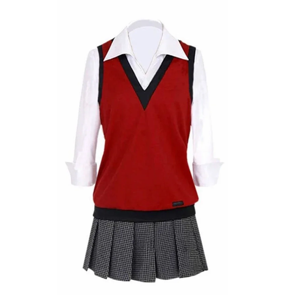 Unisex Anime Cos Ikishima Midari Cosplay Costumes Halloween Uniform Custom Size