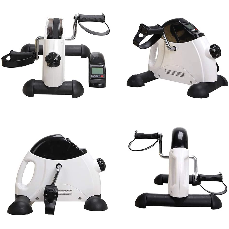 

Portable Mini Exercise Bike with LCD Screen Home Pedal Gym Fitness Arm Leg Peddler Machine