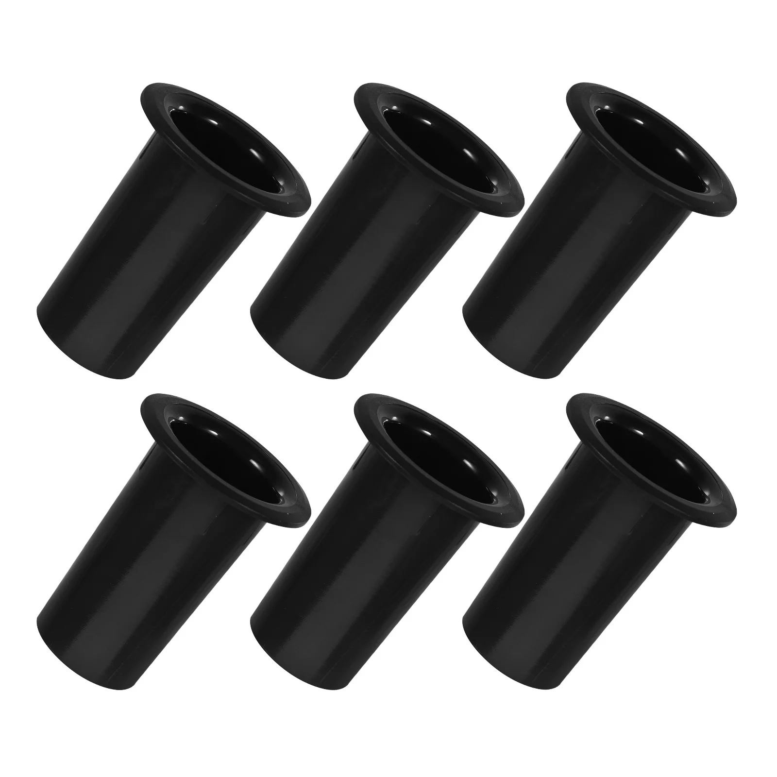 

6Pcs Plastic Mic Stand Desktop Microphone Holder Stable Base for Office Home Studio Table Use Microphone Rack Mic Holder