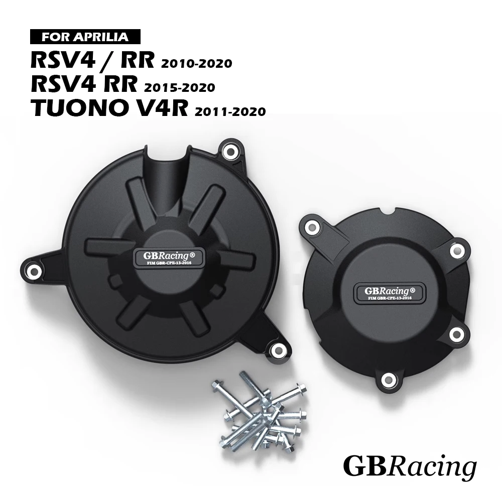 RSV4 RSV4RR TUONO V4R 2010-2020 Engine Protect Cover For Aprilia Motorcycle Clutch Pulse Protection Cover Accessories