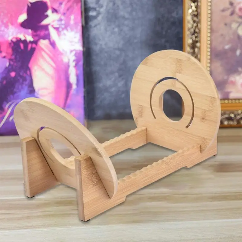 Supporto In Legno Per Dischi LP – Con Spazio ‘Now Playing’ E Ripiano Per 5 Vinili
