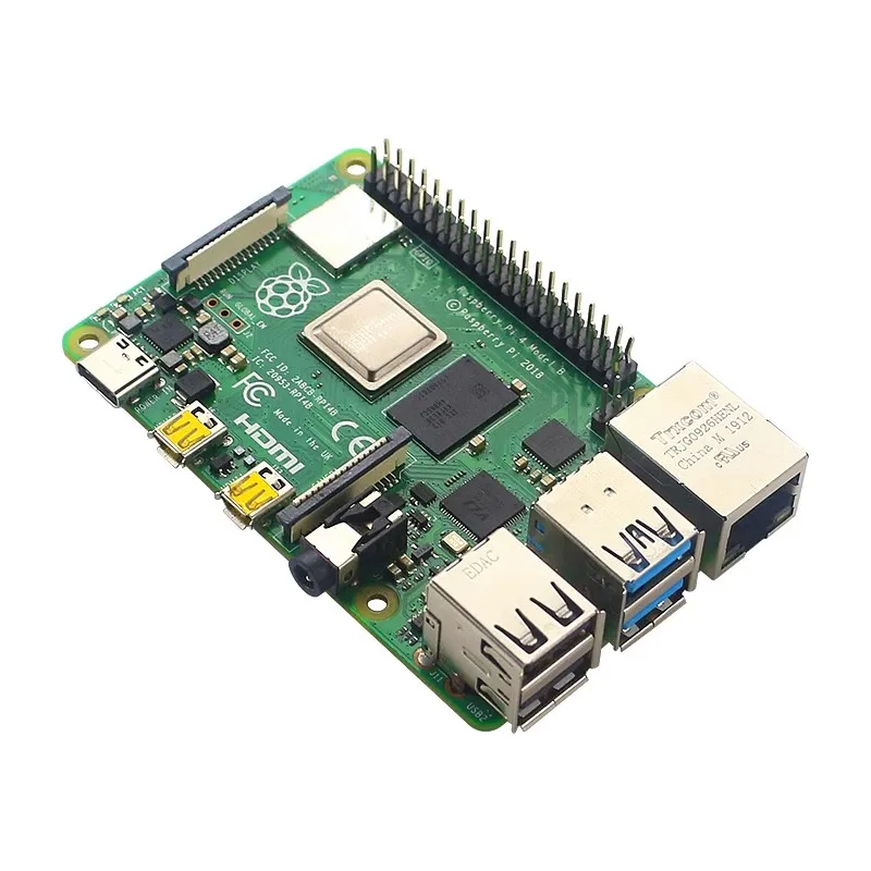 Raspberry Pi 4 Model B RaspberryPi4 4B 8GB لوحة تطوير برمجة AI مقدمة عدة بايثون