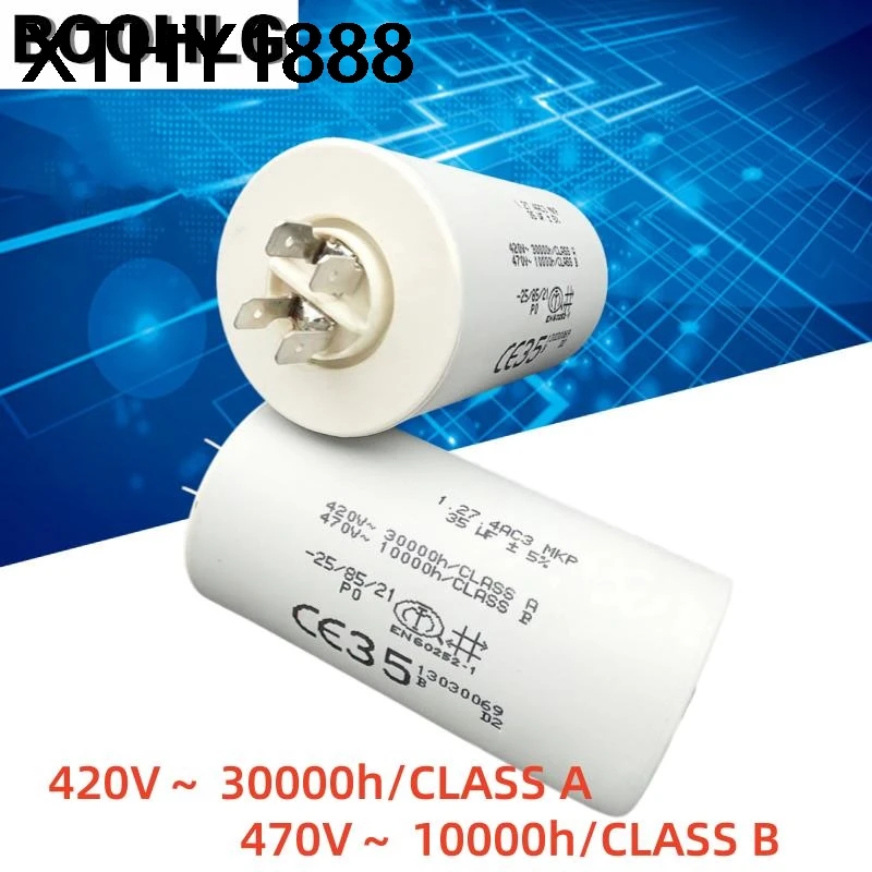 1PCS A V 1.27.4AC3 MKP 420V 35uF Start Capacitor