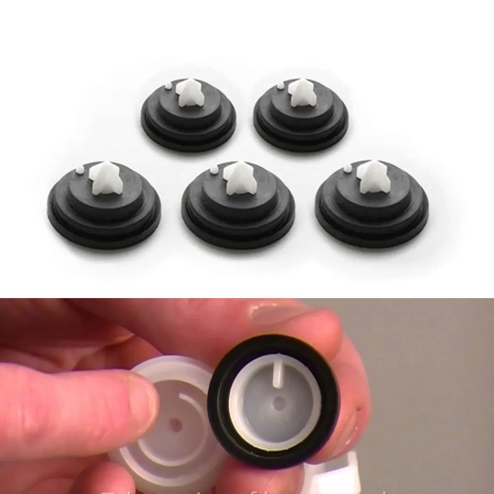 5PCS Toilet Fill Valves Gasket Cistern Valve Washer Float Valve Membrane Inlet Filling Valve Diaphragm Bathroom Fixture