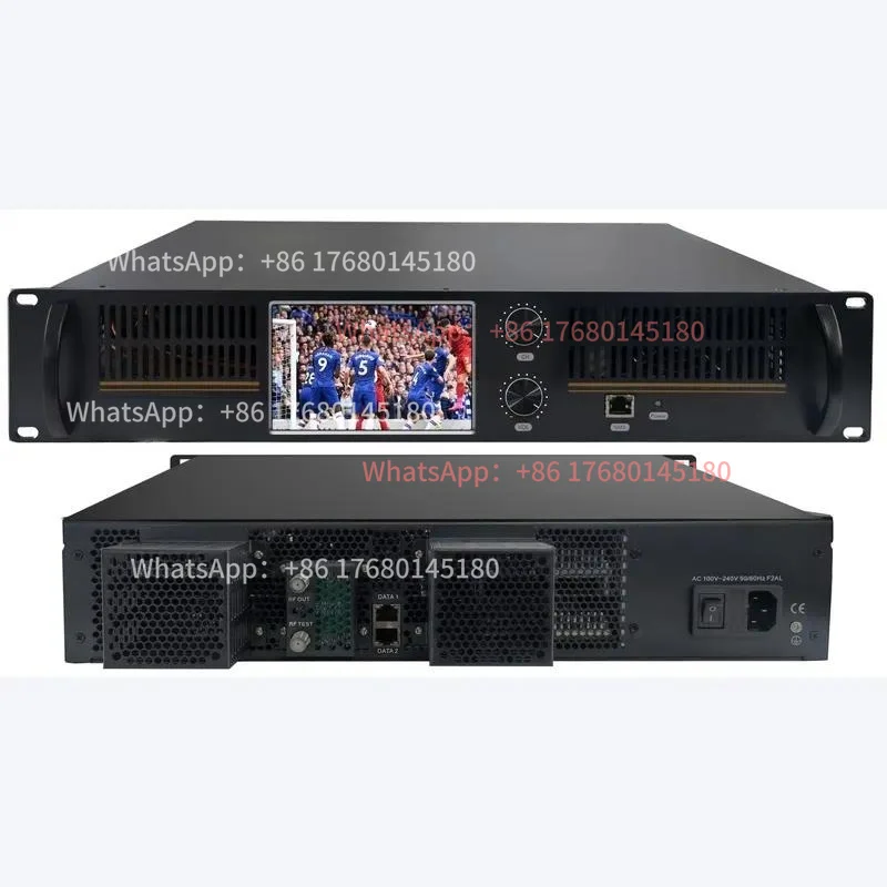 TL-2500C Factory Direct New Ip to Analog Modulator32/48/64 Channel Analog NTSC/PAL-BG TV Project Large Monitor