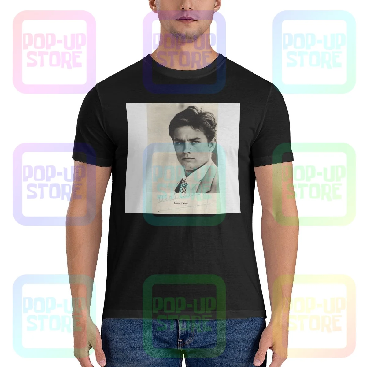 Alain Delon Francia France Mito Shirt T-shirt New Trendy Fashion Best Seller Tee