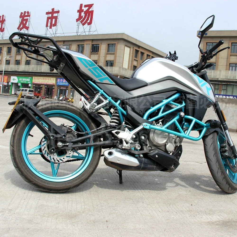 CFMOTO 23 모델 250SR-fun 선반 트렁크 랙, 250SR 250SR-my22 250NK NK300 트랙 버전, 후면 테일스톡 두꺼운 러기지 랙