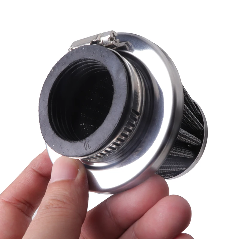 Universal Motorcycle 35/38/42/45/48/50/54/58/60MM Mushroom Head Air Filter For Scooter Moped Motorbike ATV Quad Bike Accessories